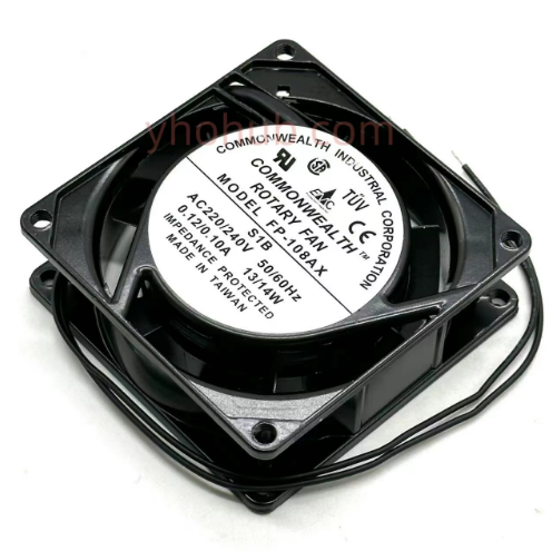 Surplus Stock -  FP-108AX S1B AC 220V 240V 0.12-0.10A 80x80x25mm (Loc. C2)