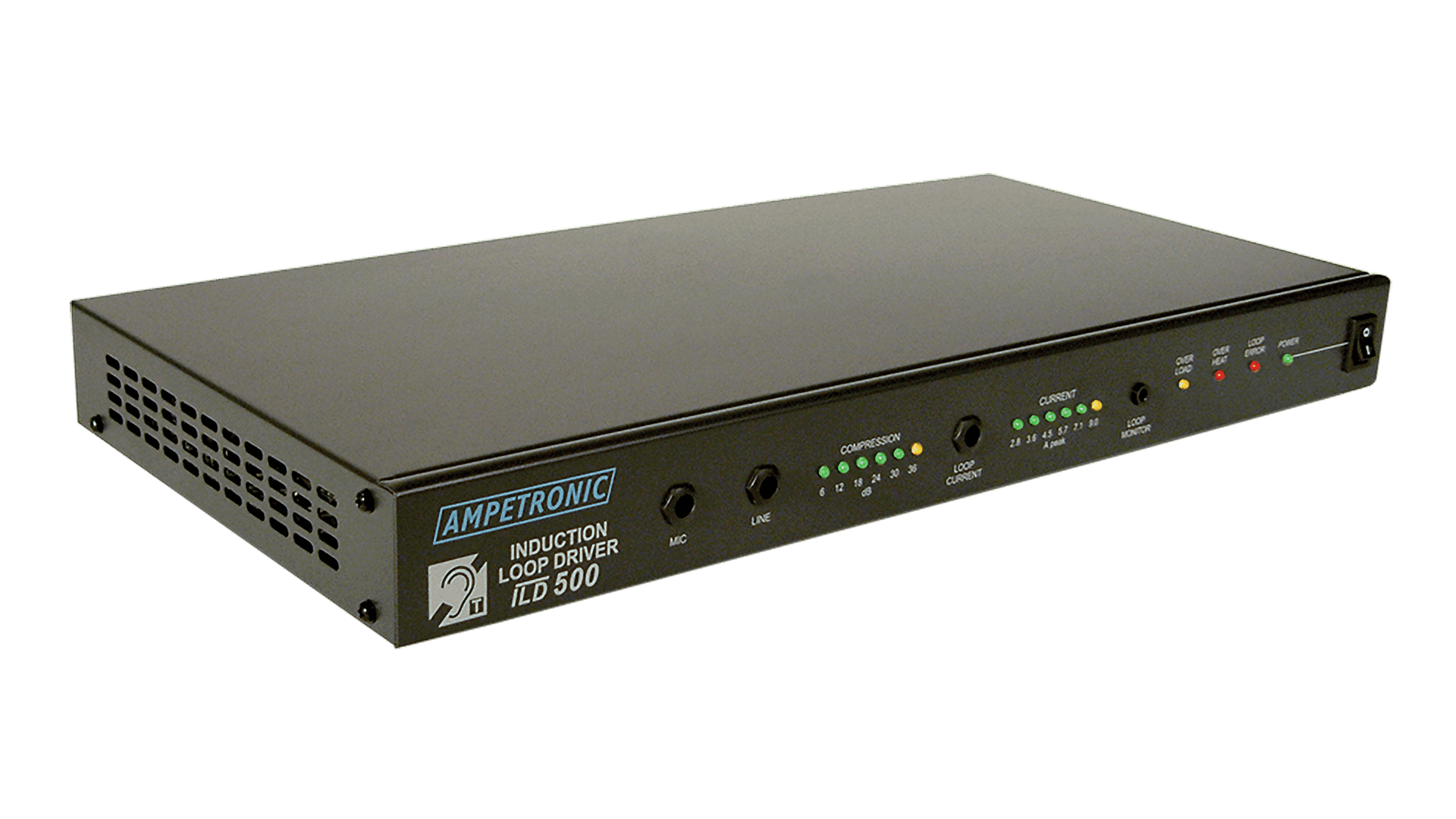 AMPETRONIC - ILD500 Professional rack mountable loop driver