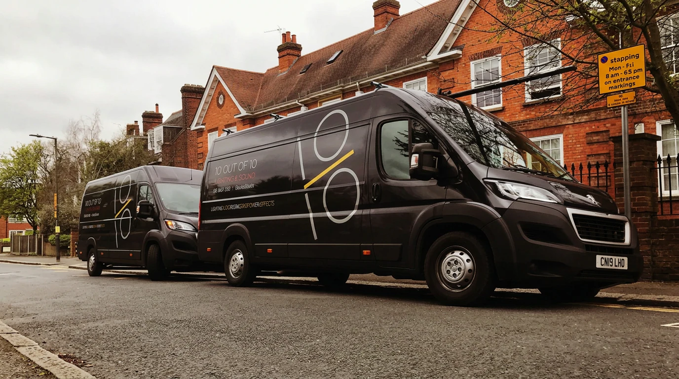 10 out of 10 equipment delivery vehicles