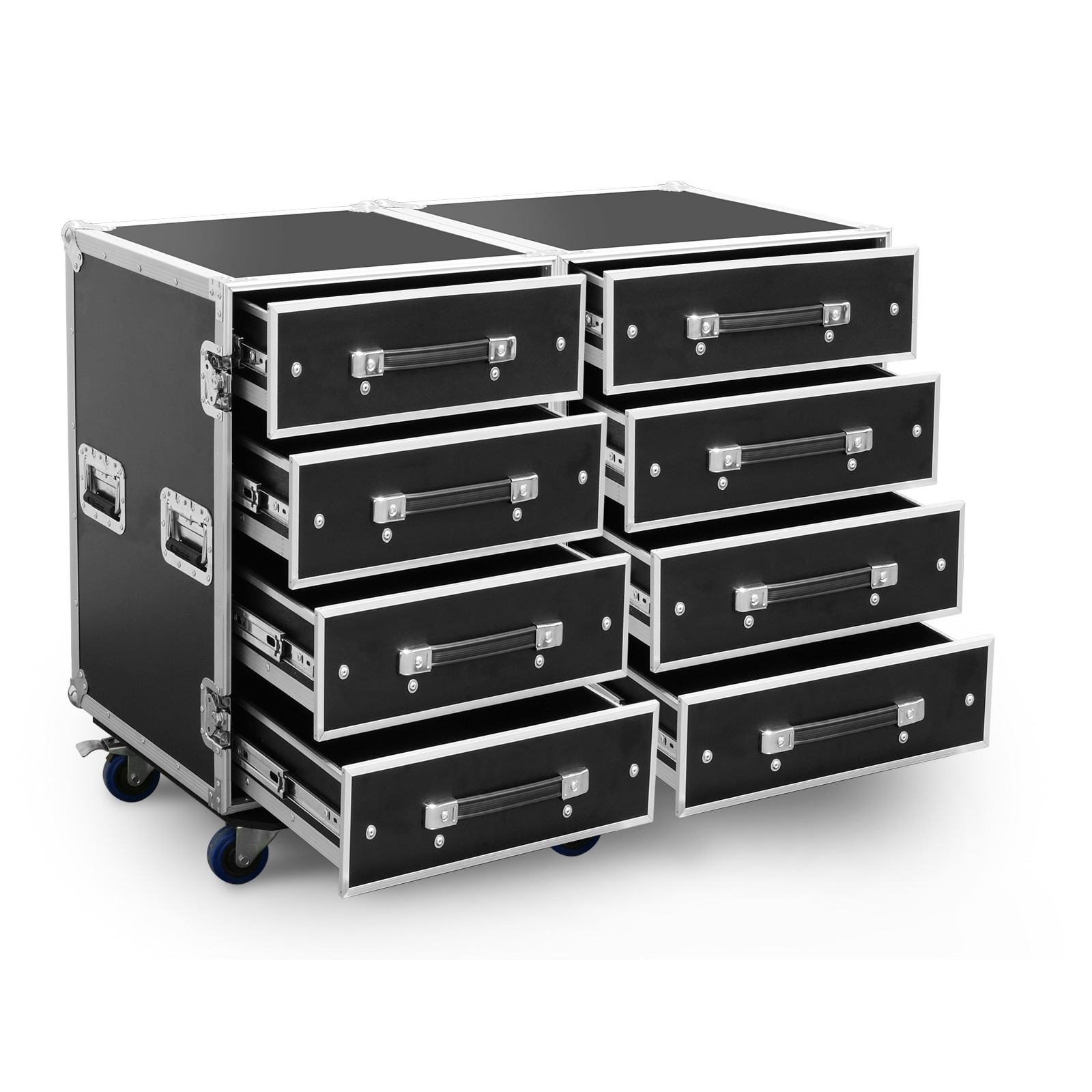 PD-FA4 8 Drawer Engineering Flightcase