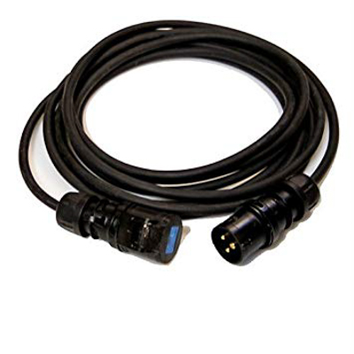 16A PCE Black Extension Cable (2.5mm)