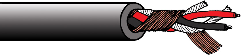 HST110 AES/EBU & DMX CABLE 1 pair, Black 30-110