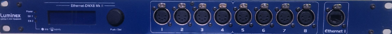 Luminex Ethernet DMX8 MKII (Ex-hire)