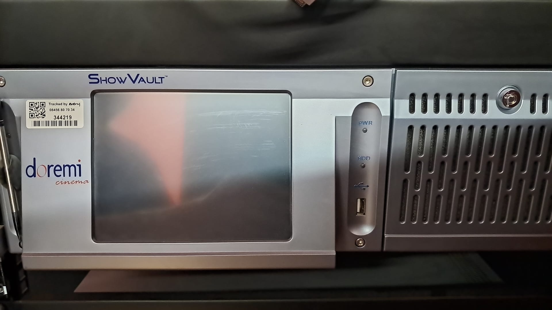 Ex-Install Barco Doremi SHOWVAULT (Loc. Sydney R.)