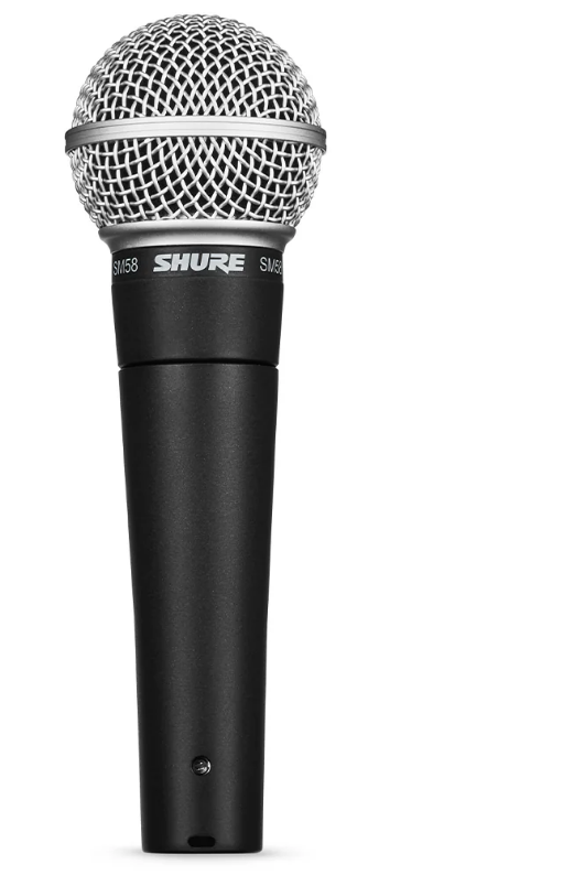 SHURE -  SM58 Vocal Dynamic Cardioid Microphone