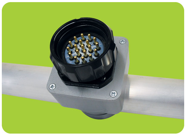 Socapex inlet plug option