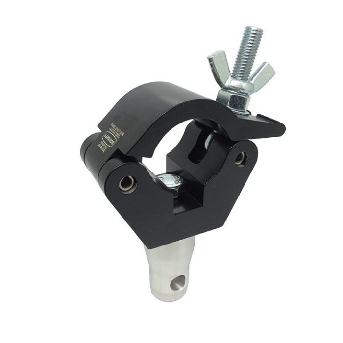 Doughty Clamp With Half Connector-Black T45801