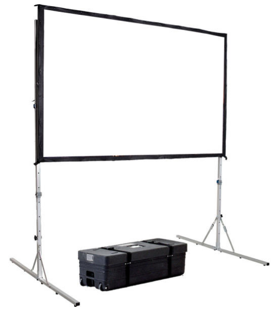 DA-Lite Fastfold Rear projection screem 8' x 6ft - Exhire