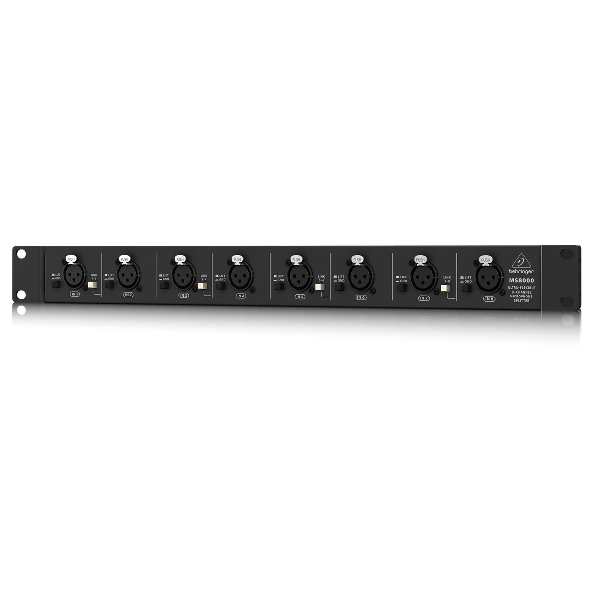 Behringer ULTRALINK MS8000 8-Channel Microphone Splitter - (Surplus)