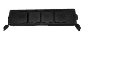 Trucon Block (4 x 13A Sockets + Trucon Thru) TR1-J